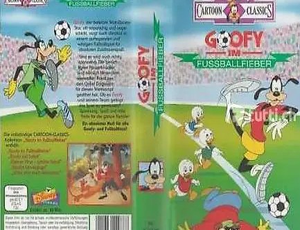 Goofy im Fussballfieber