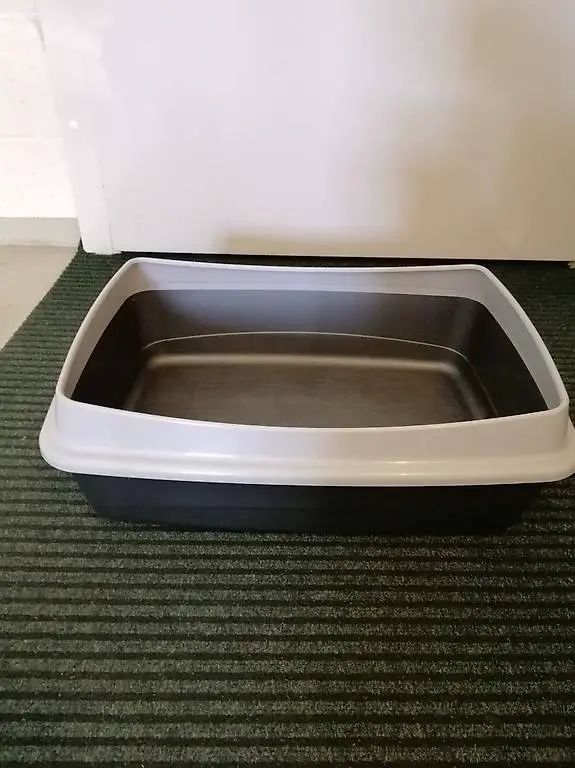 Katzentoilette mit Ring, guter Zustand, 1/2 Jahr alt