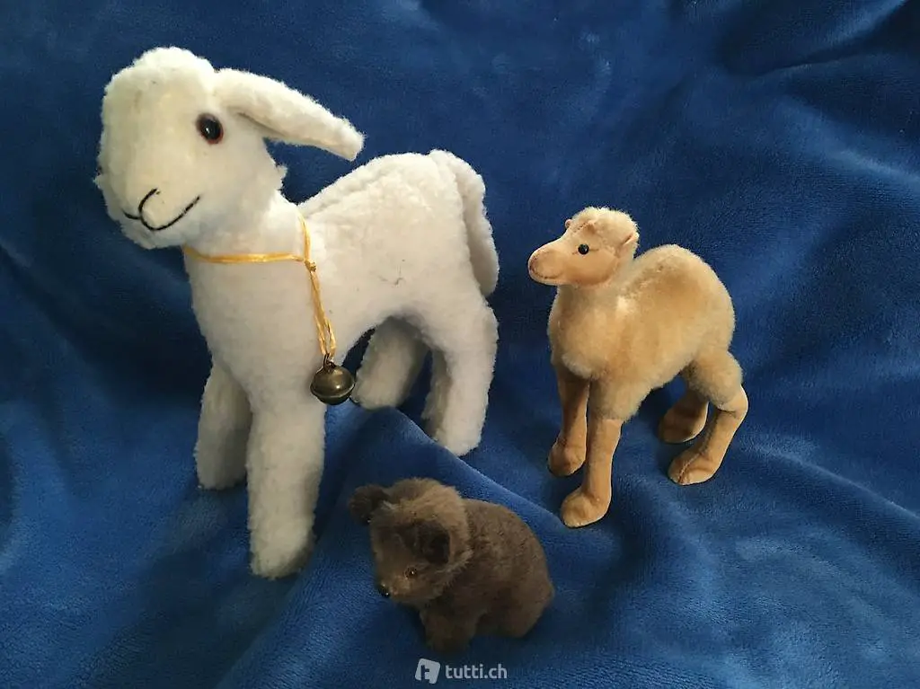 Stofftiere antik