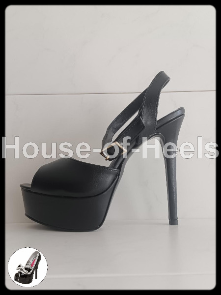 Escarpins Sandales Sharlene 37 talon 14,5 cm plateau 4,5 cm