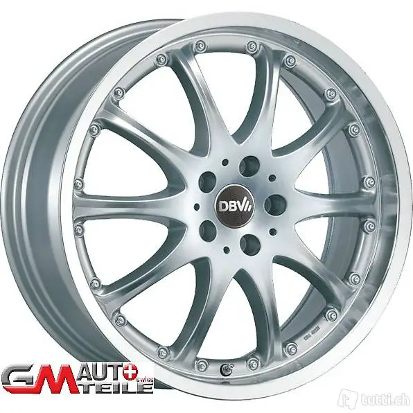  dbv australia silber metallic, horn poliert in 18 zoll