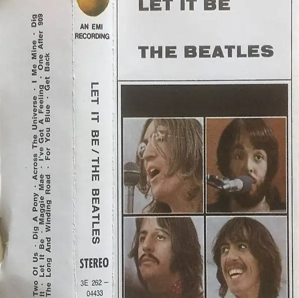 The Beatles - Let It Be (Cassette Apple Records)