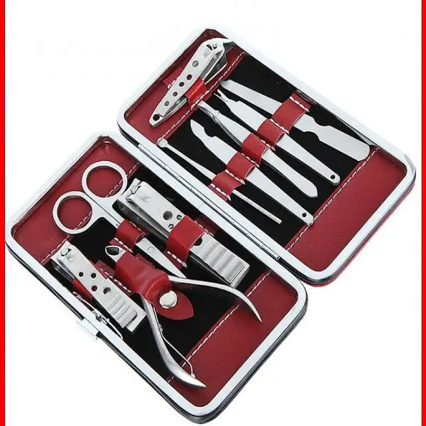  10in1 Edelstahl Pflege Set Nagel Clipper usw.