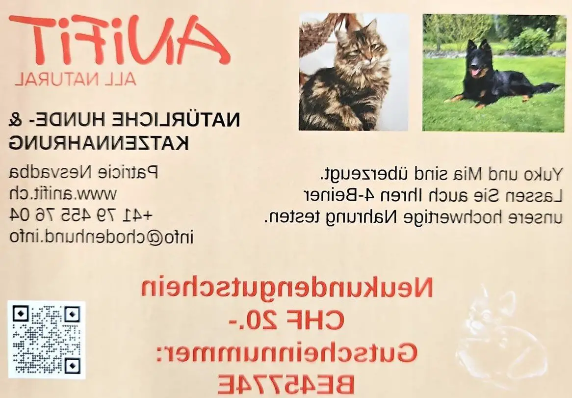ANiFiT – die natürliche Tiernahrung für Hunde und Katzen