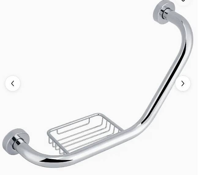 Griff Dusche Bad WC - verchromt - neu