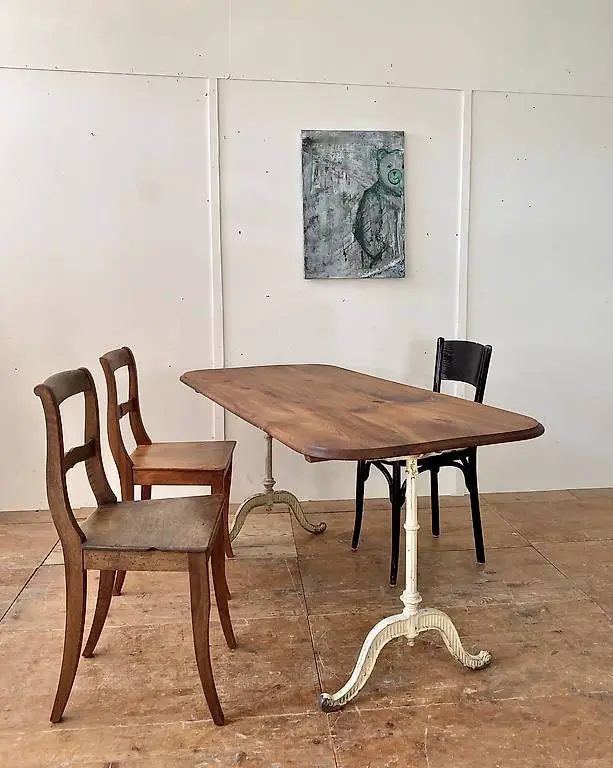 Nussbaum Beizentisch Esstisch Holztisch Küchentisch