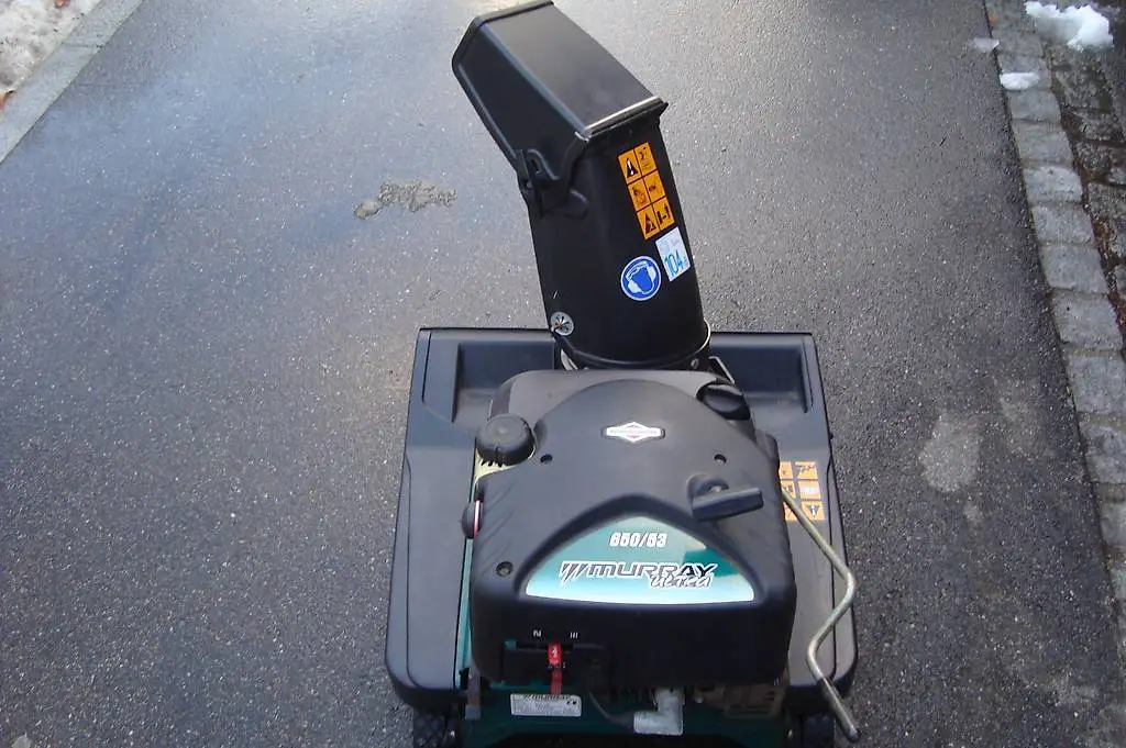 Schneefräse MURRAY einfach und Praktisch