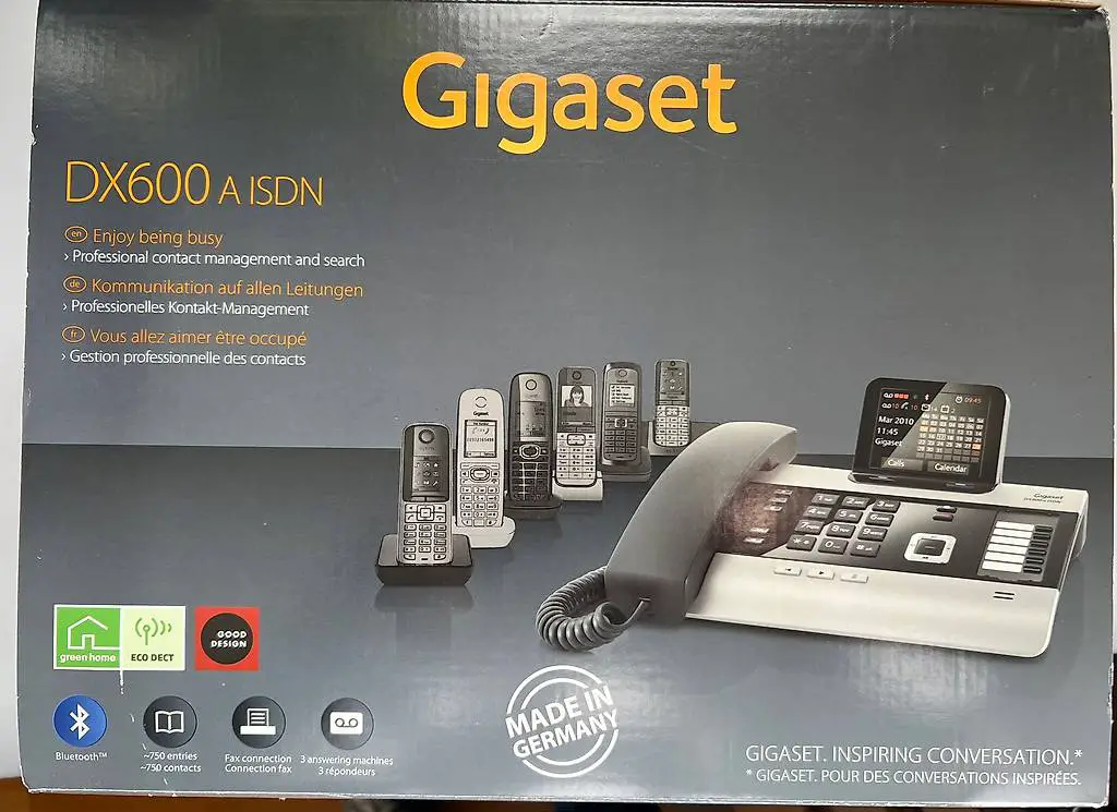 Telefon Tischtelefon Telefonzentrale Gigaset