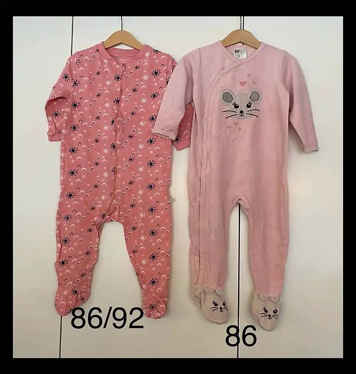 Schlafanzug / Pyjama Mädchen, Gr. 86/92