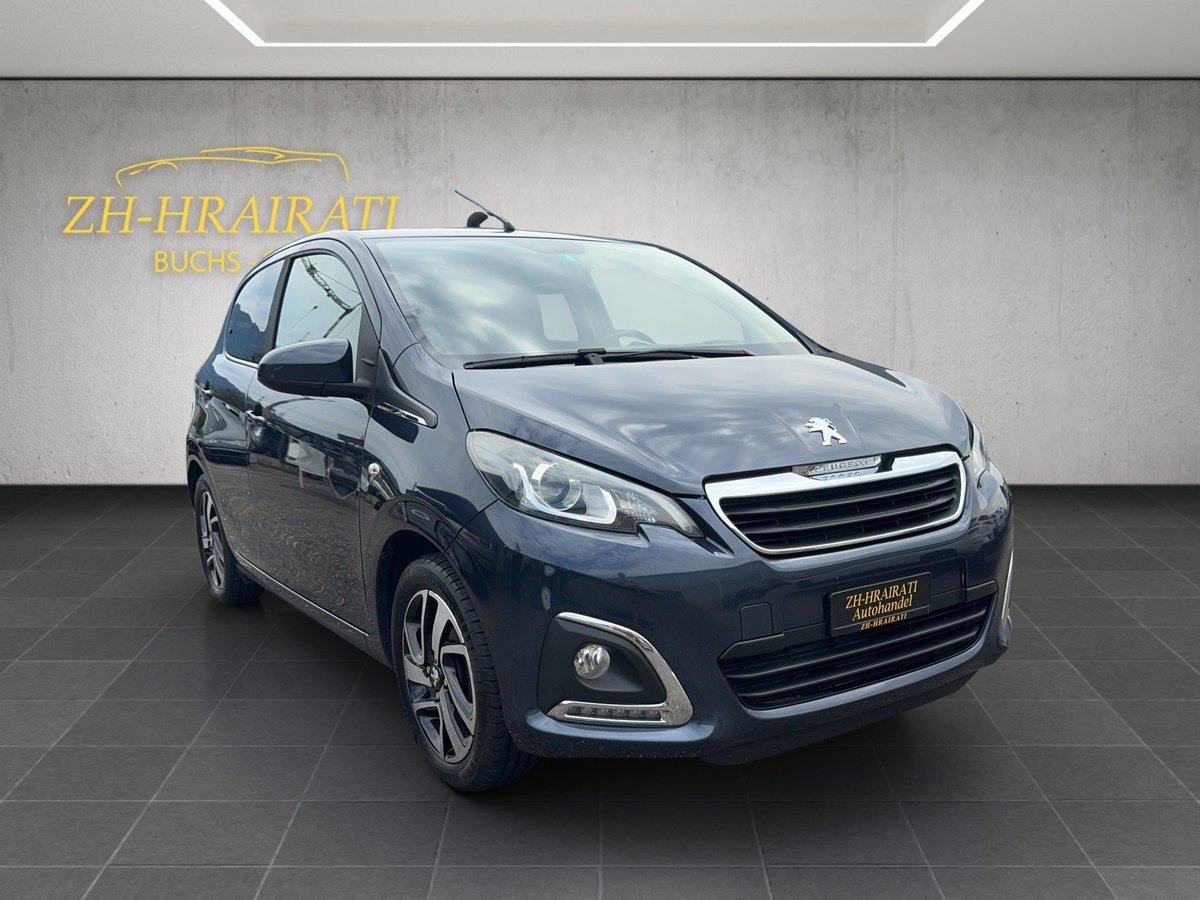 peugeot 108 1.2 vti allure top