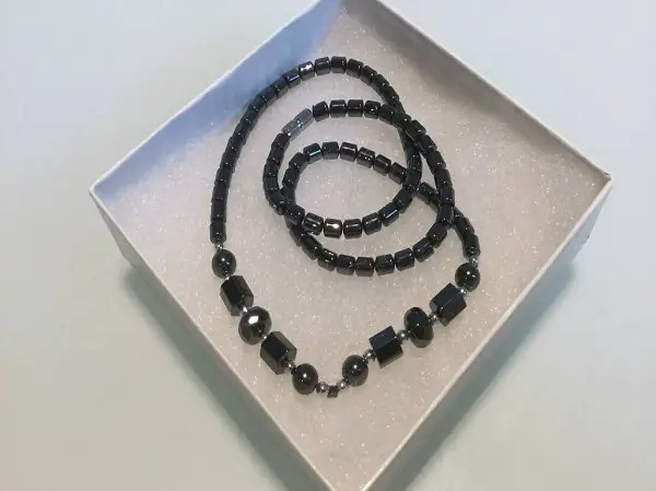 Collana nero/antracite