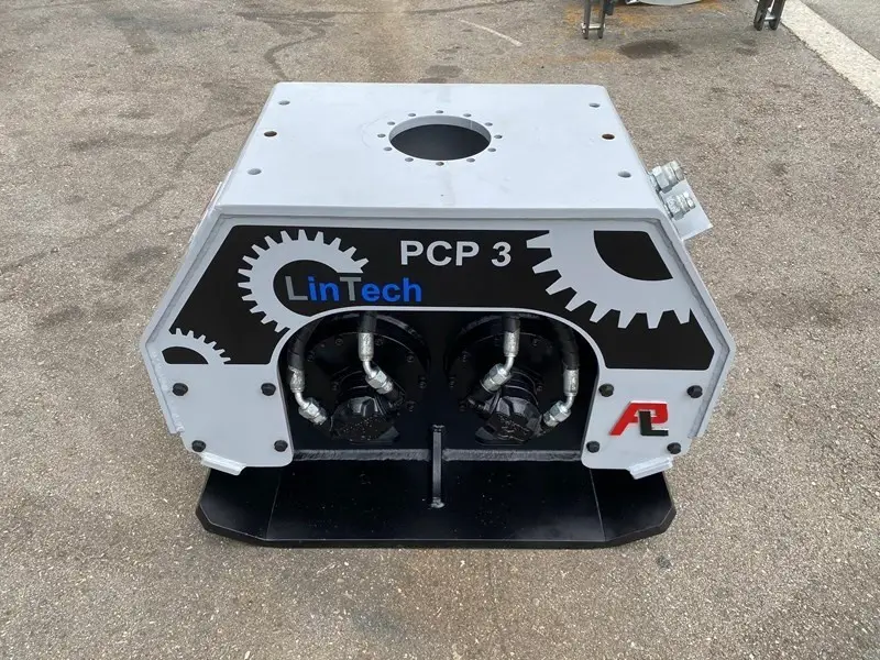 Vibroplatte, Rüttelplatte, Verdichter, Bagger Anbau, Pladdet PCP3