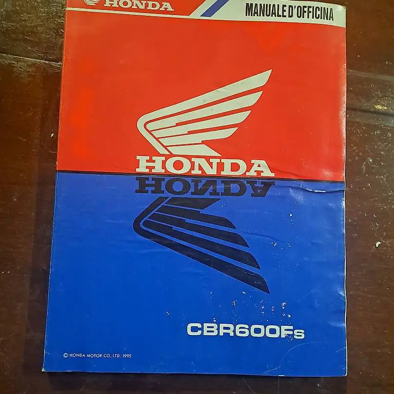 Manuale officina Honda CBR600Fs in Italiano