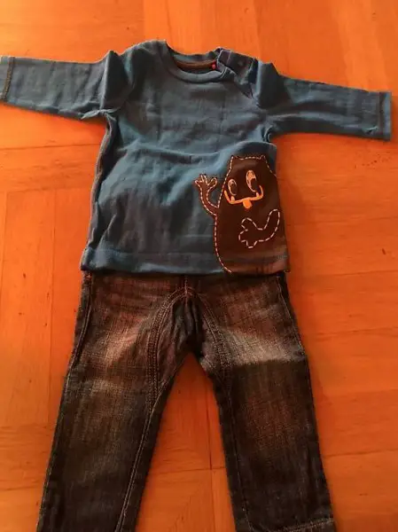 Hose und Langarm Shirt Esprit Gr.68