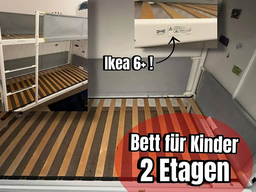 Etagenbett Ikea in perfekter Kombination mit Latten