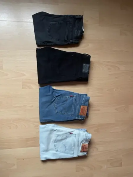 Levis Jeans Super Skinny und Skinny
