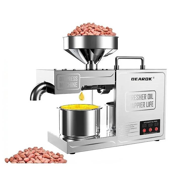 Haushalt Ölpresse Kaltpress- und Heisspressmodus Edelstahl