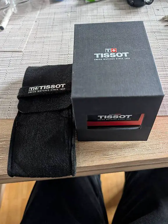 Tissot box mit Filzetui / boite avec étui en feutre NEW