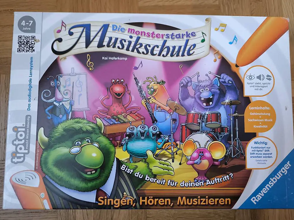 Die monsterstarke Musikschule - tiptoi