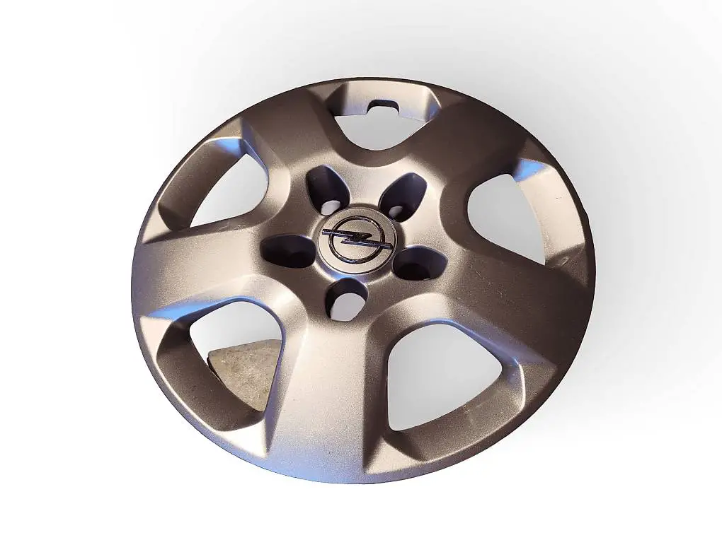 1x opel radkappe 16" gm 98855677 silber astra vectra 9736m