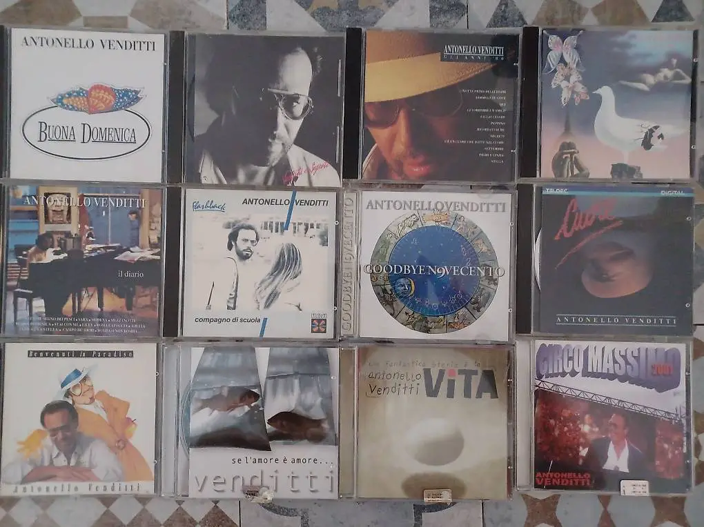 Antonello Venditti CD e vinile