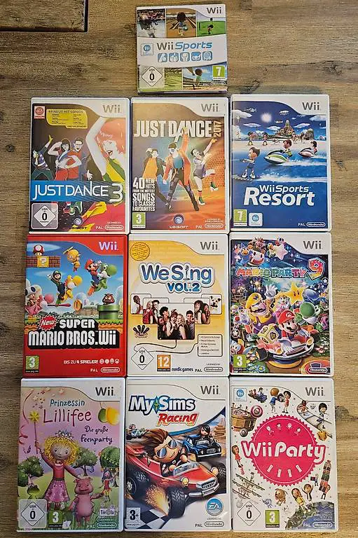 Wii mit 10Spielen