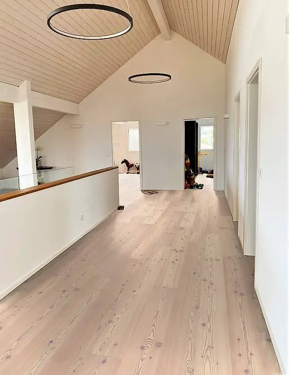 Parkett Landhausdiele Lärche Weiss geölt AUSVERKAUF