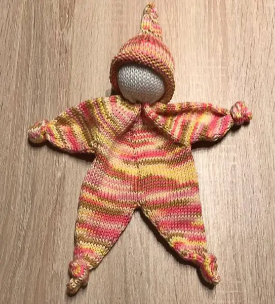 Knuddelchen gelb/rosa