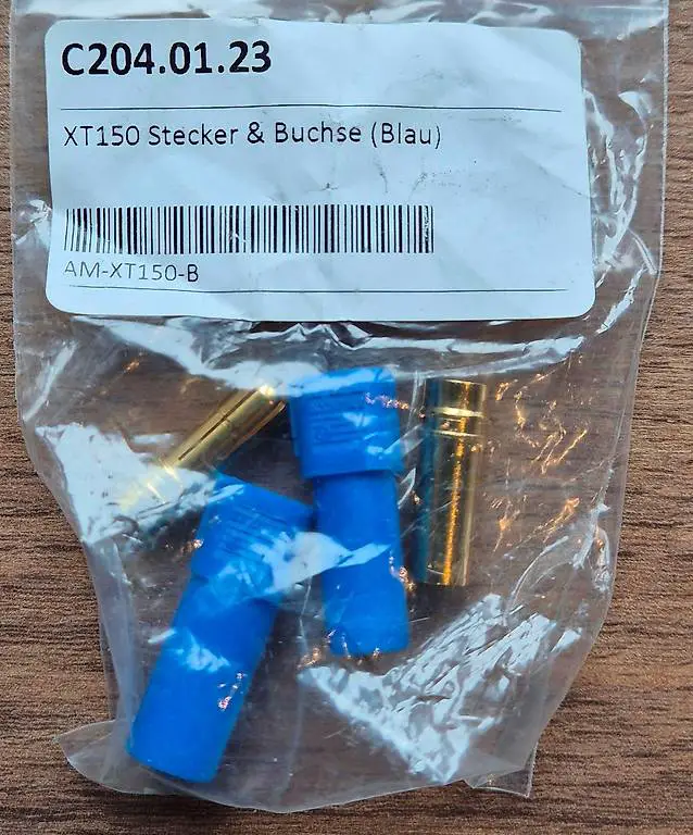 xt 150 stecker & buchse 1paar