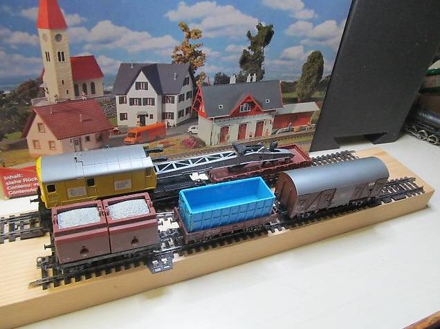 Roco Kranwagen Bauzug H0 GS ohne OVP