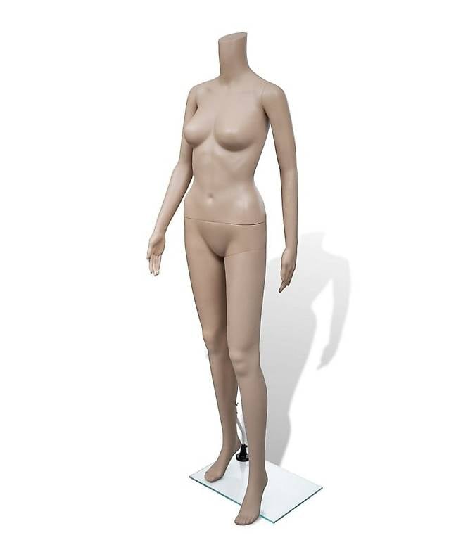 Schaufensterpuppe Frau ohne Kopf