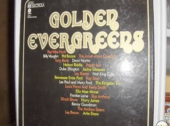 GOLDEN EVERGREENS Karton mit 3 LP"s Club-Sonderauflage