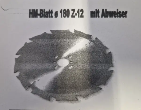 Kreissägeblatt Tanga 180 mm