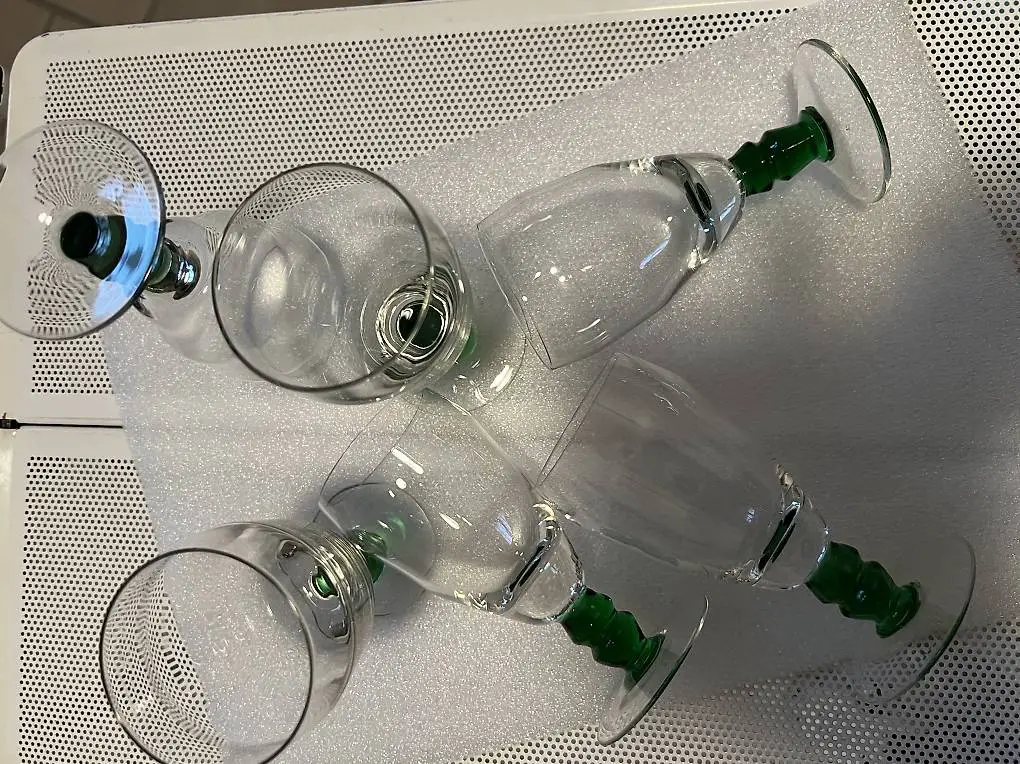 6 Kafigläser aus den 70er/80er Jahren