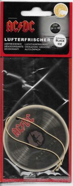 DESODORISANT : AC/DC : Airfreshener Black Ice