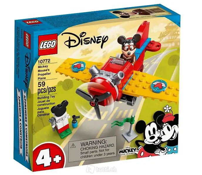 Lego® - Disney 10772 - Mickey Mouse"s Propellerlugzeug