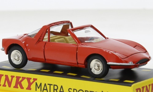 NEU: Matra M 530 1968-1973 rot 1:43 von Dinky Toys / Atlas