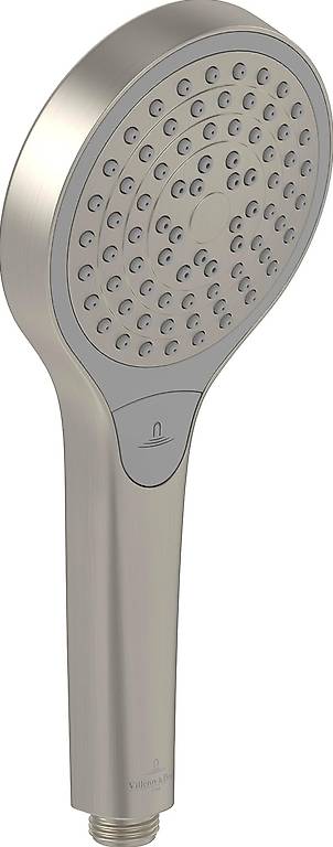 Villeroy & Boch Verve Showers Handbrause, Duschkopf mit 3 St