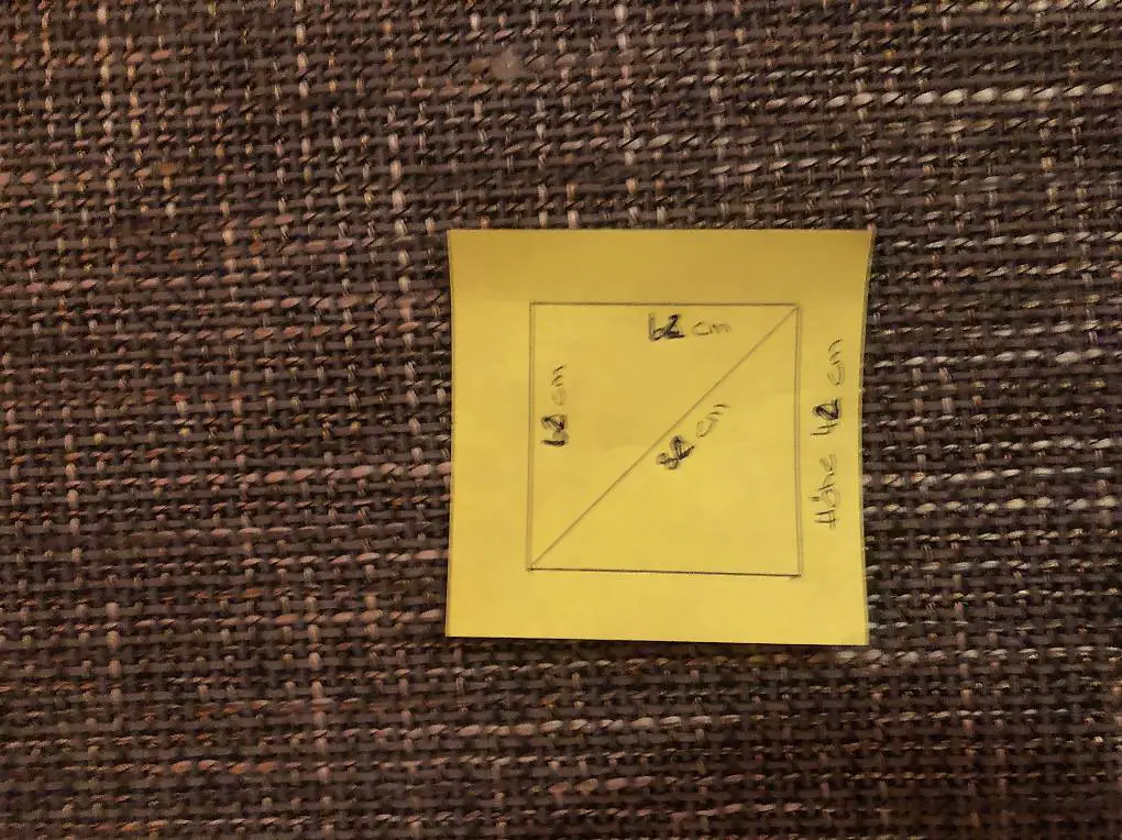 Micasa hocker Stoff Holz top Qualität