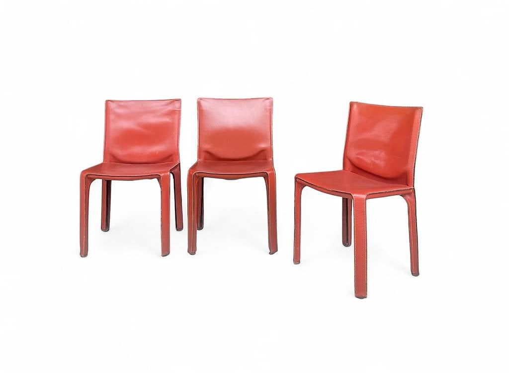 Cassina Cab 412 Esszimmerstühle 3er Set