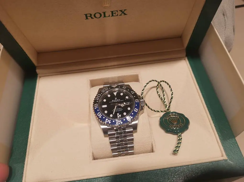 rolex gmt-master ii "batgirl" - 126710blnr - full set 2023