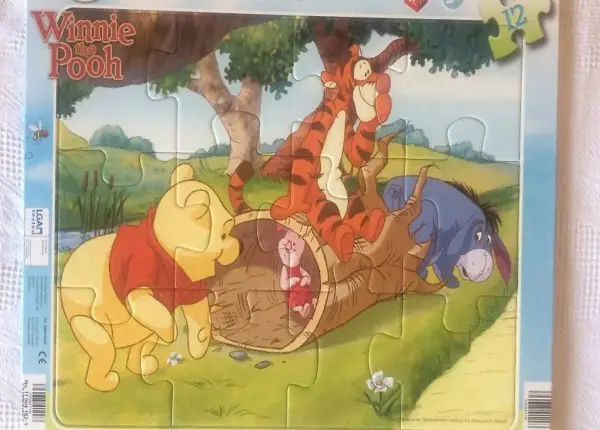 Puzzle, 12-teilig, Winnie und seine Freunde (NEU)