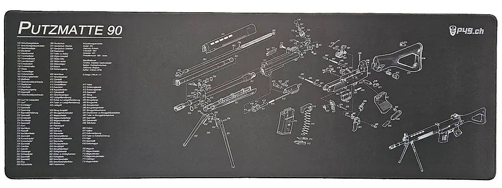 NEU: Putz- und Zerlegematte SIG Stgw 90 - Reinigungsmatte