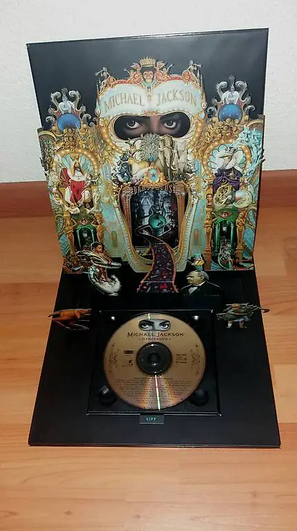 Michael Jackson - Dangerous-CD - 3D-Cover - Spezial Edition