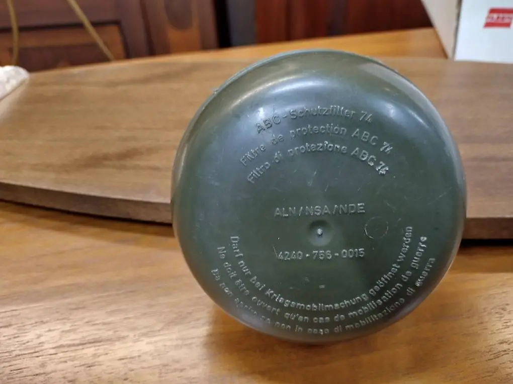 Militär ABC Schutzfilter 74 Schweizer Armee