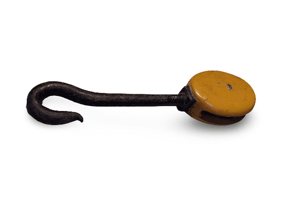 Hakenflaschenzug Seilrolle 7.5kg Kran Greifzug Umlenkrolle