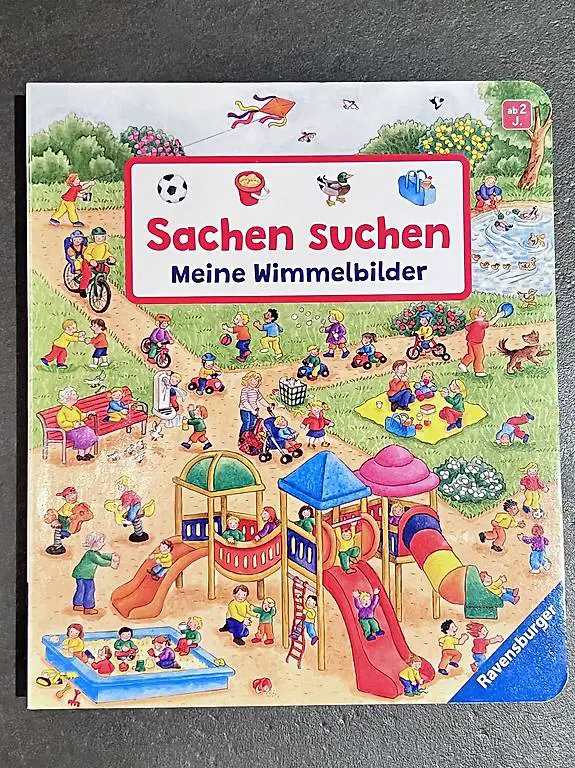 Wimmelbuch Sachen suchen