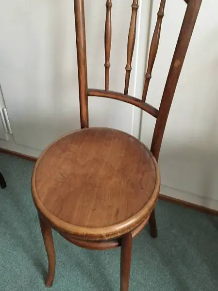 Antiker Bugholz Stuhl ca 1900, Bistrostuhl - Fischel (AUT)