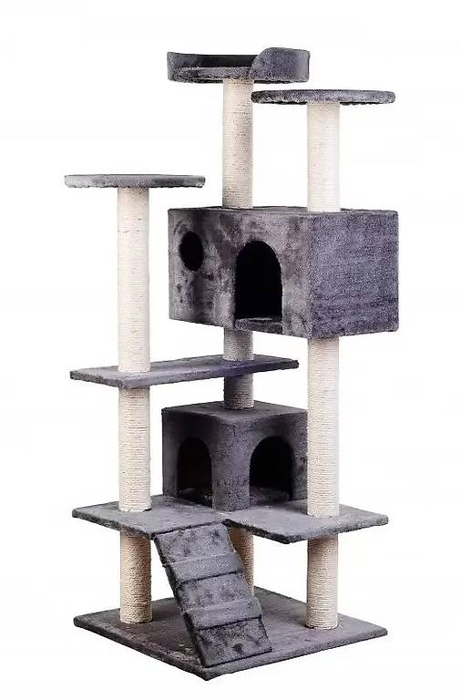 Katzenbaum NELLY 131 cm grau