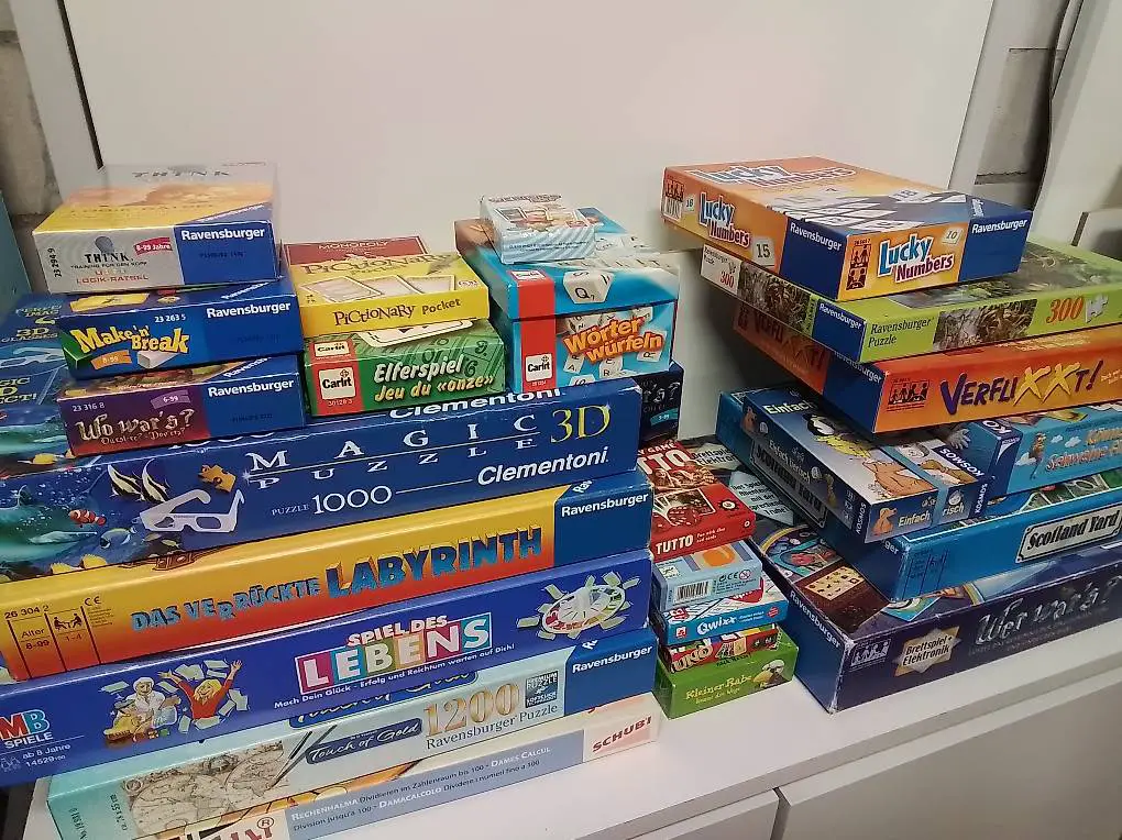 Spiele verschiedene Ravensburger, KOSMOS, MB Spiele